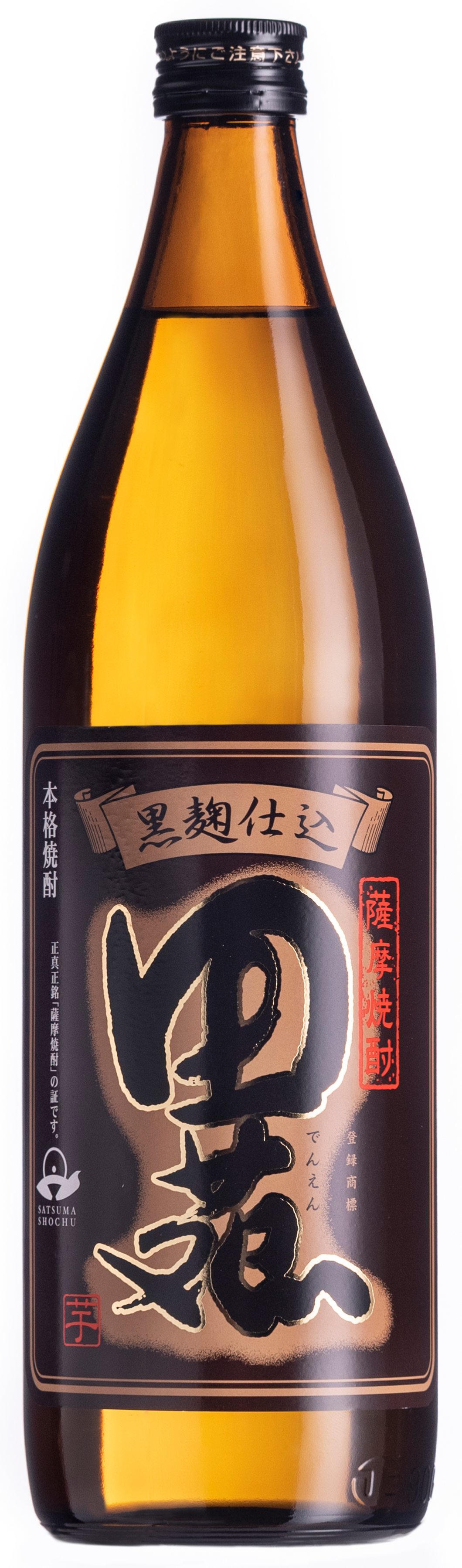 DEN-EN Sweet Potato Shochu Kuro (Black) Label 900 ml