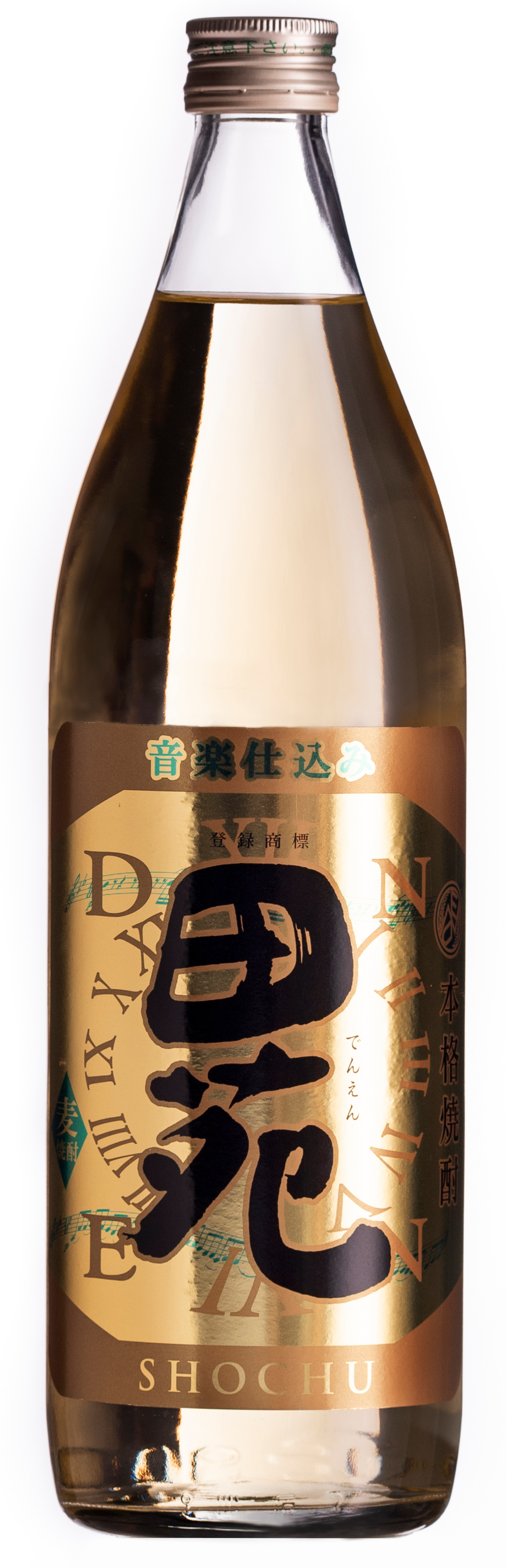 DEN-EN Aged Barley Shochu Kin (Gold) Label 900 ML